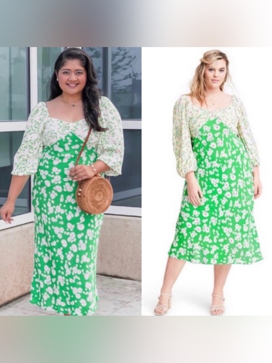 RIXO Dresses & Skirts - Rixo Daisy Long Sleeve Swing Dress Tulip size 16W/18W 20W/22W 28W/30W